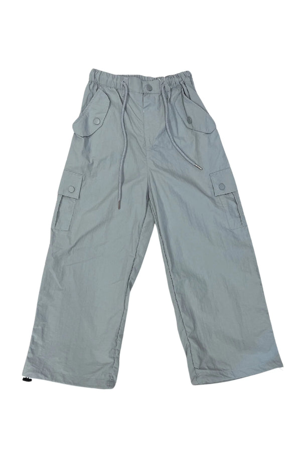 Parachute Cargo Pants - grey