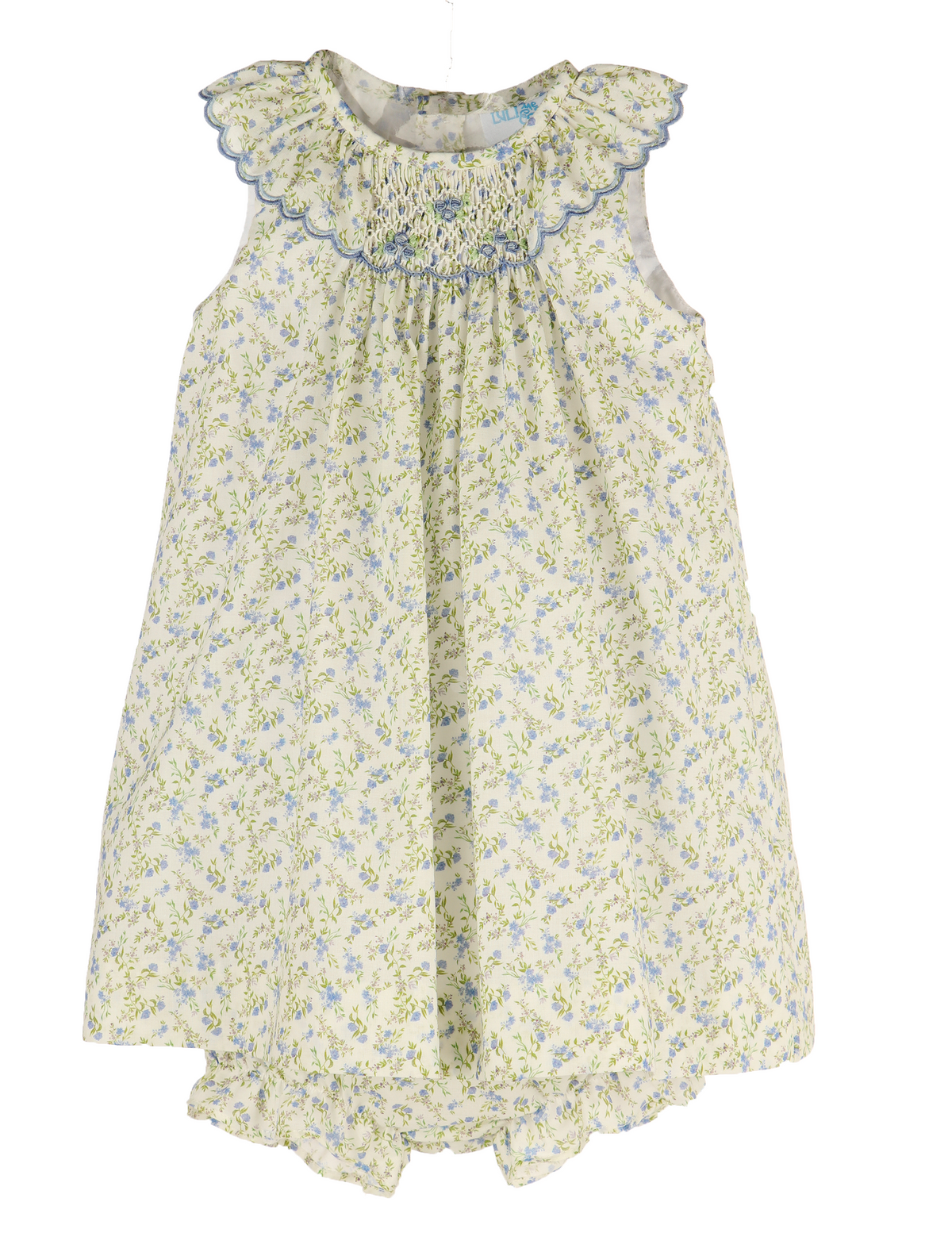 Lavender Smock Bishop - Blue