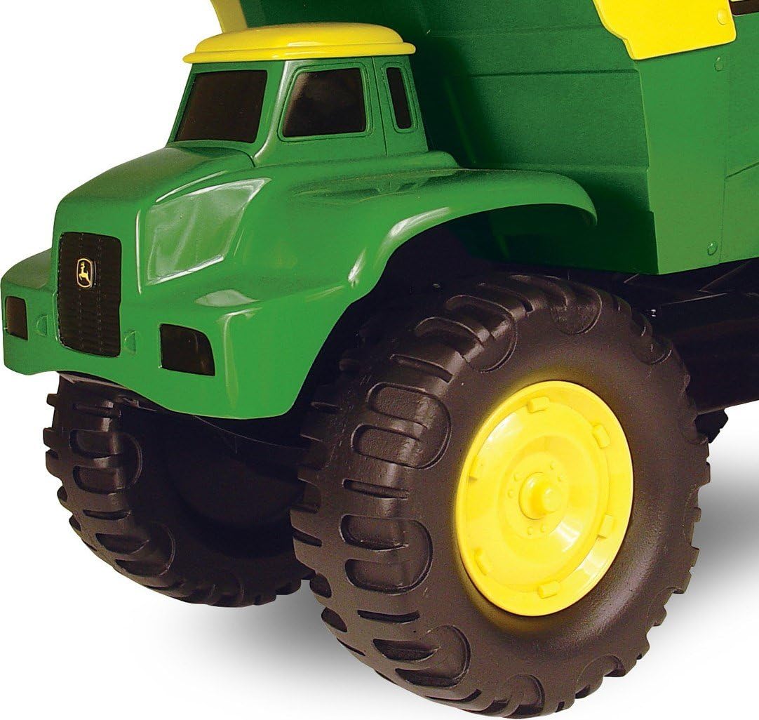 John Deere Durable Construction Vehicles Toy for Kids, Big Scoop Dump Truck, 21 Inch