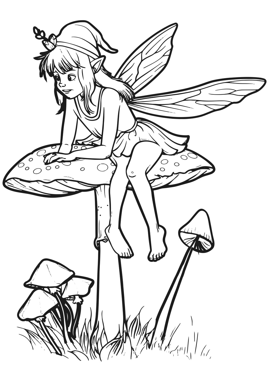 Fairyland Fun- Xxl Coloring Book