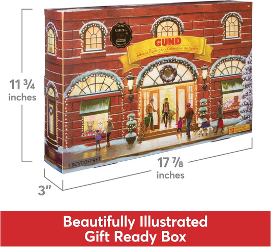 GUND 12-Day Surprise Plush Advent Calendar, Advent Calendar