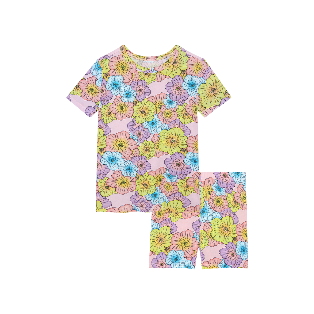 Kourtney - Basic Short Sleeve & Short Length Pajama