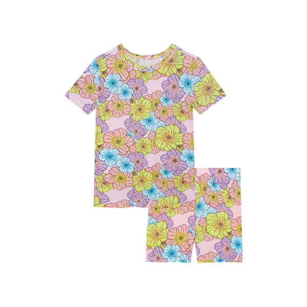 Kourtney - Basic Short Sleeve & Short Length Pajama