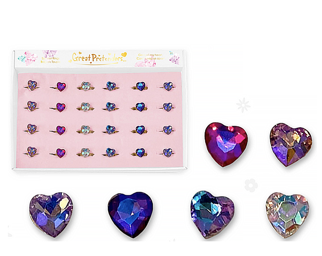 Gem Of My Heart Spinner Rings