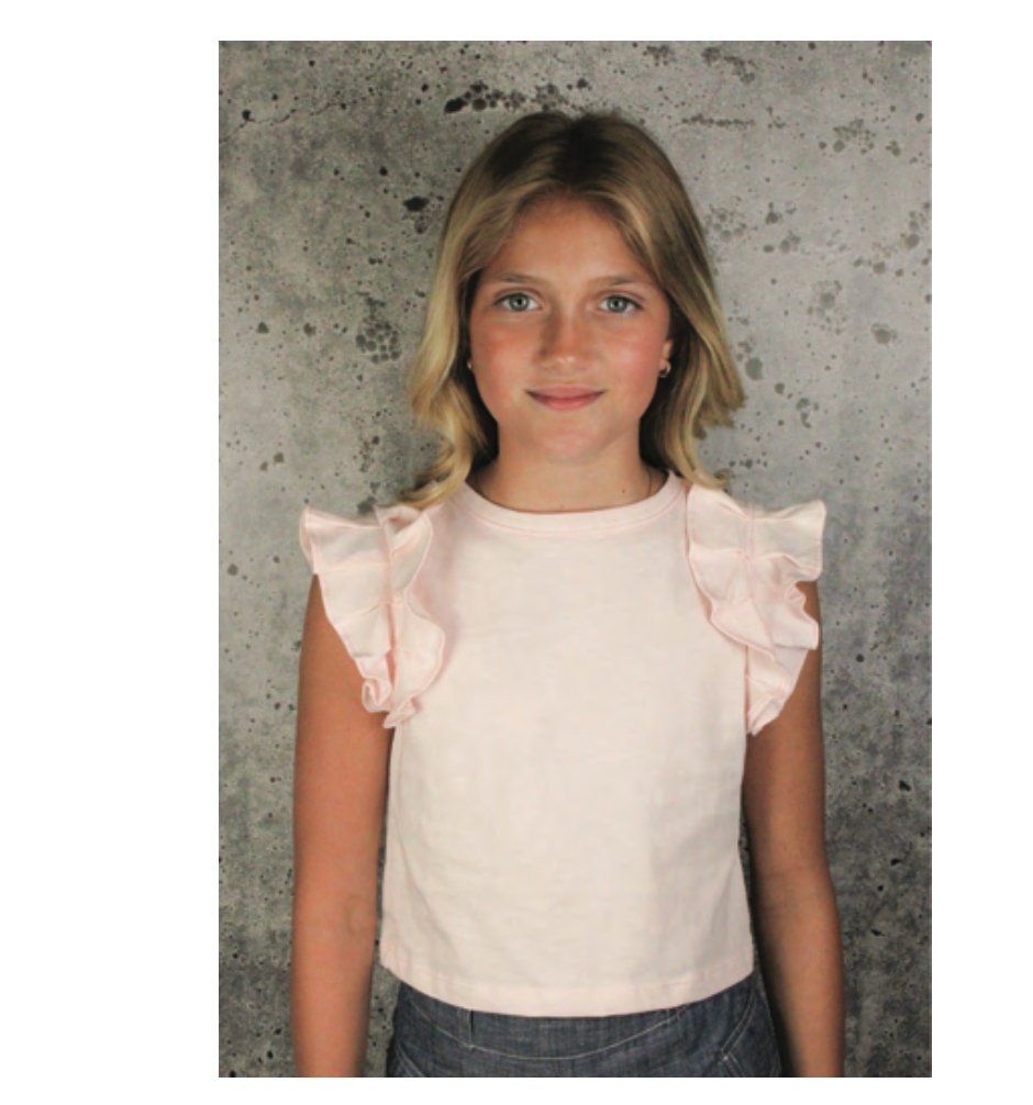 If S0... Pink Ruffle top