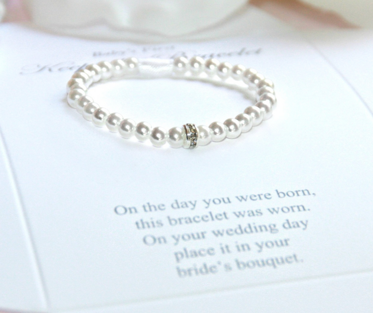 First Bracelet/Bride Keepsake Infant First Bracelet