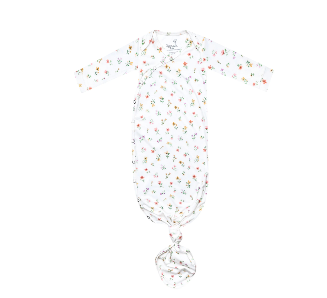 Eloise Newborn Knotted Gown