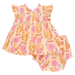 Baby Girls Stevie 2-Piece Set - Pink Gilded Floral