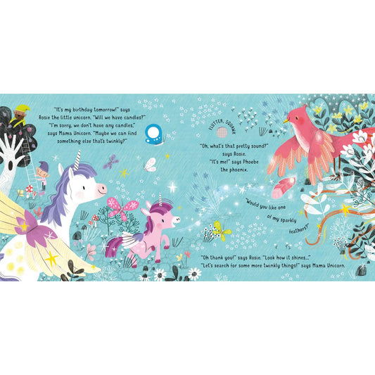 Lights and Sounds Unicorns Sound Book : Usborne