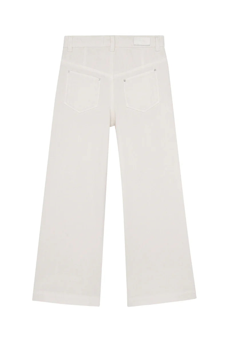 Lily Wide Leg Jean in Sugar Cookie
