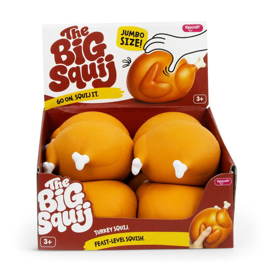 The Big Squij Turkey Slow-Rise Squishy Toy
