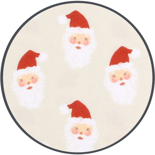 Santa Baby Top Knot Hat Newborn-3 Month
