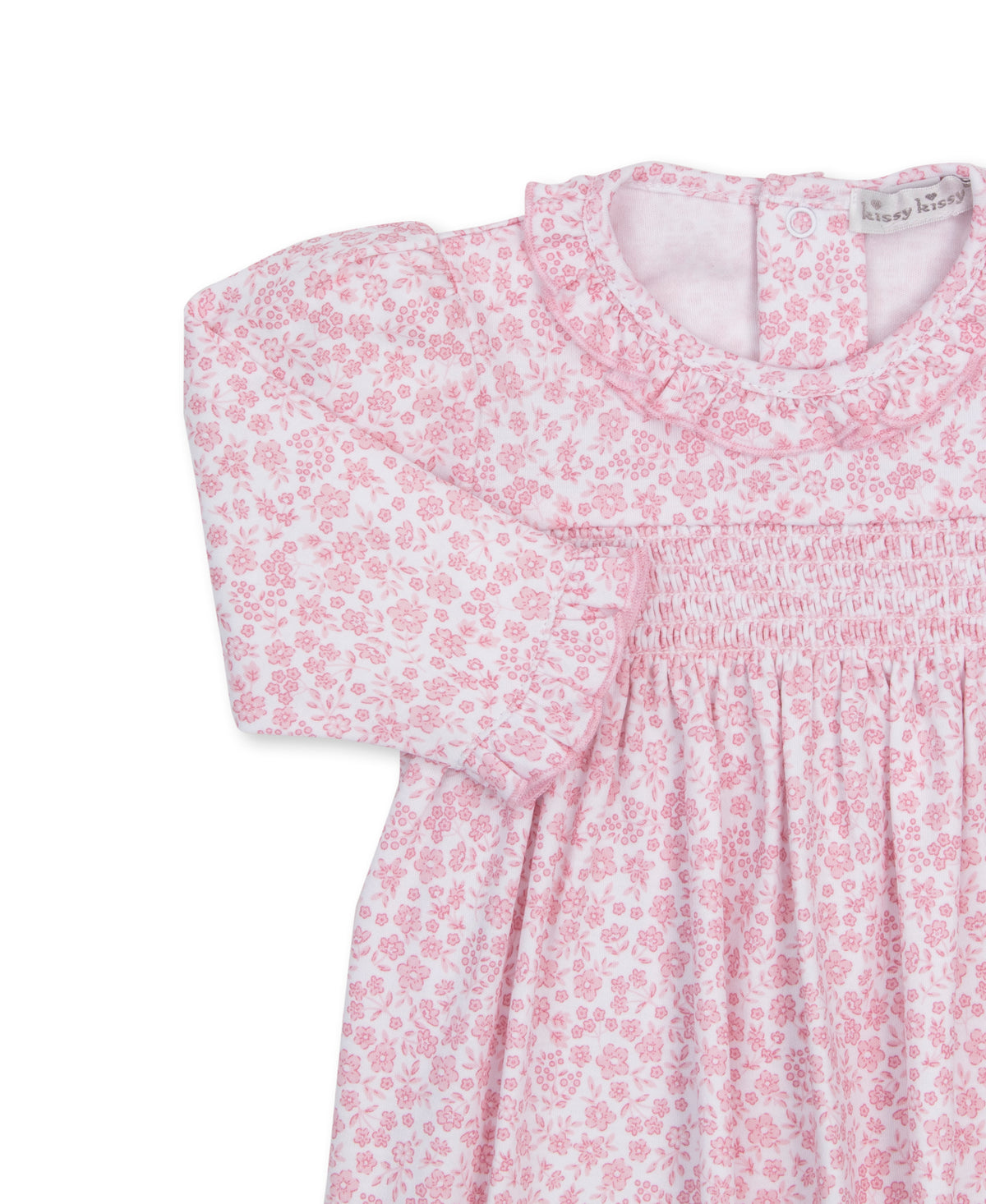Hand Smocked prt smk Sack Gown