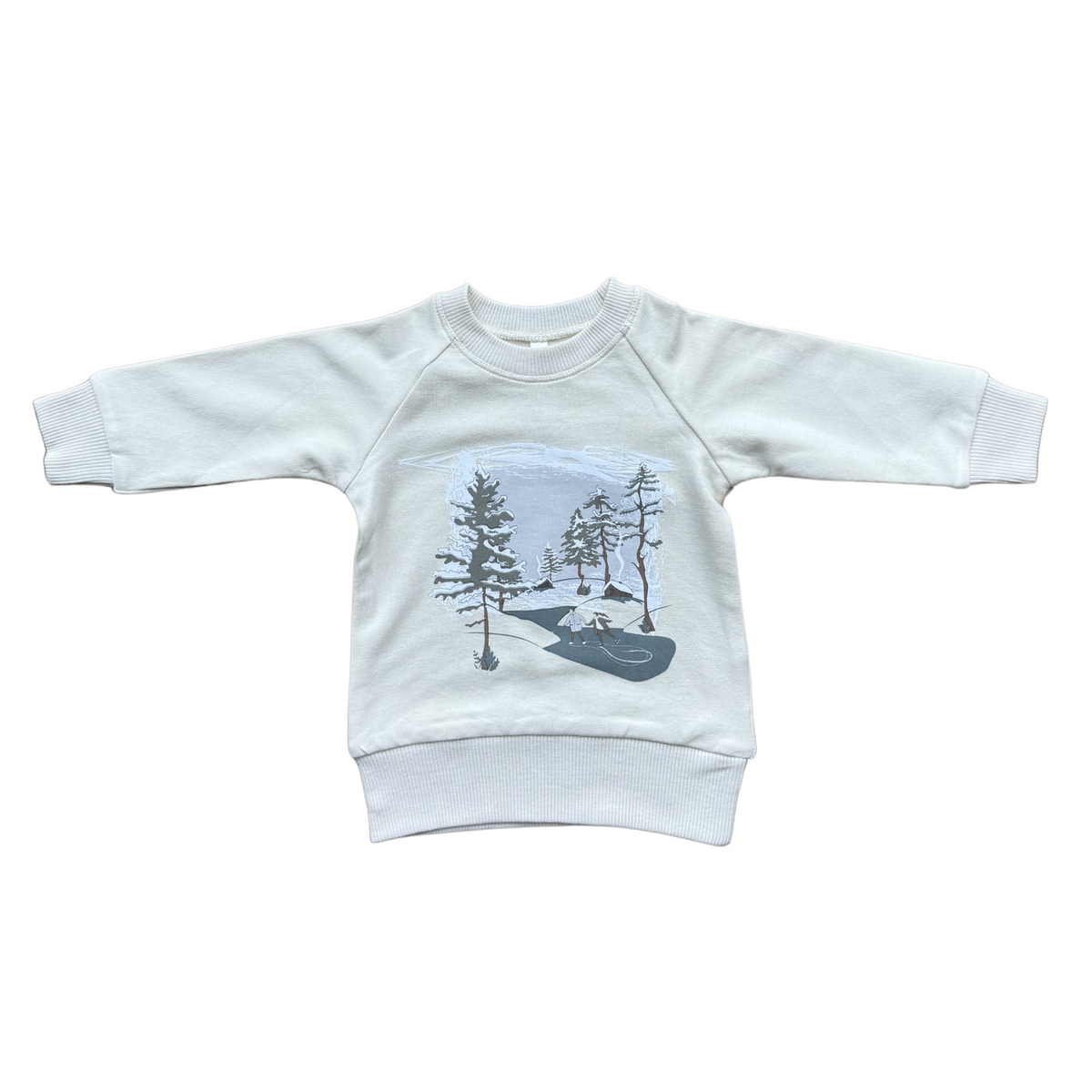 FLEECE SWEATSHIRT - SKATE ON ICE