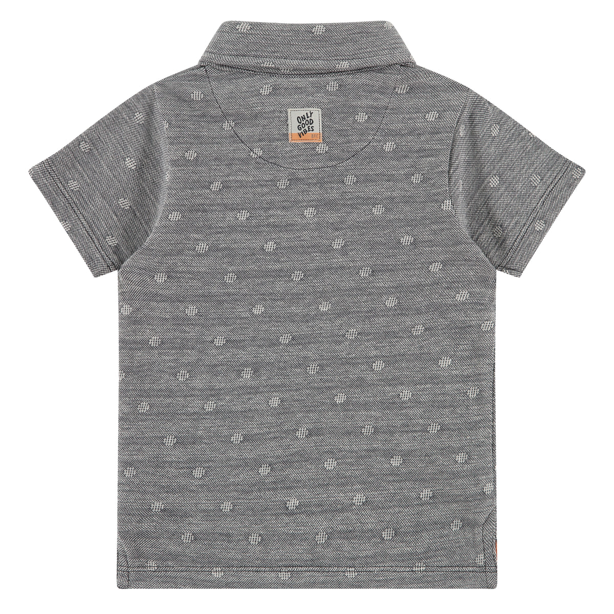 BOYS POLO SHORT SLEEVE -Smoke