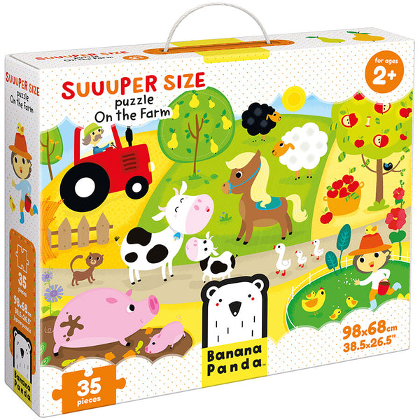 Suuuper Size Puzzle  On the Farm