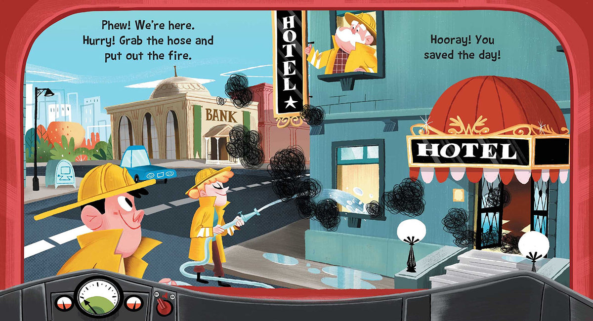 Fire Truck to the Rescue! (Take the Wheel!)