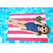 UPF 50+ Watermelon Print One-Piece Swim Suit | Navy