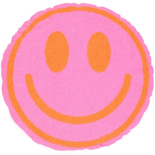 HAPPY FACE Chanille PILLOW