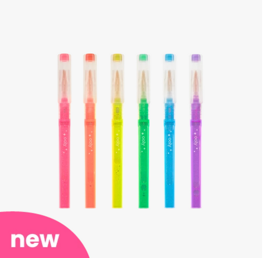 oh my glitter! neon highlighters