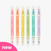 dual liner double-ended neon highlighters