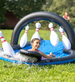 Strike Zone Bowling Water Slide with Two Speed Boards