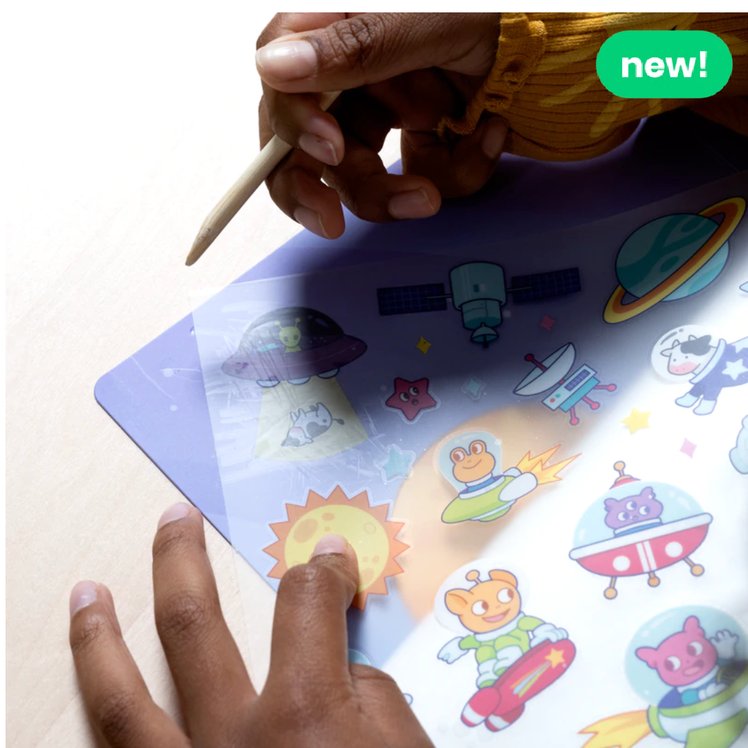 set the scene transfer stickers magic - let's go camping