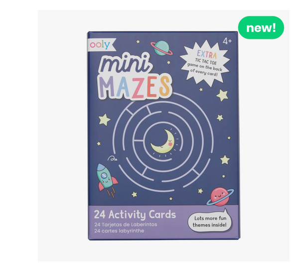 mini mazes paper games