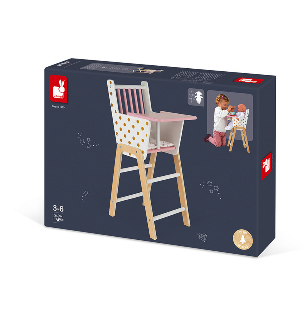 CANDY CHIC HIGH CHAIR (additional shipping billed separate)