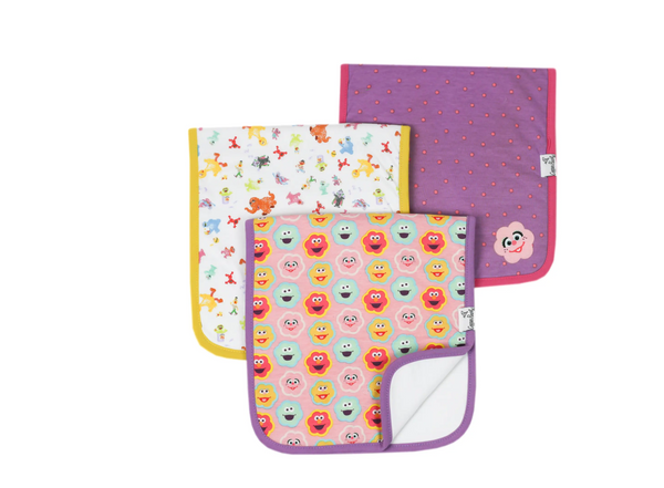 Abby and Pals Burp Cloth Set (3-Pack)