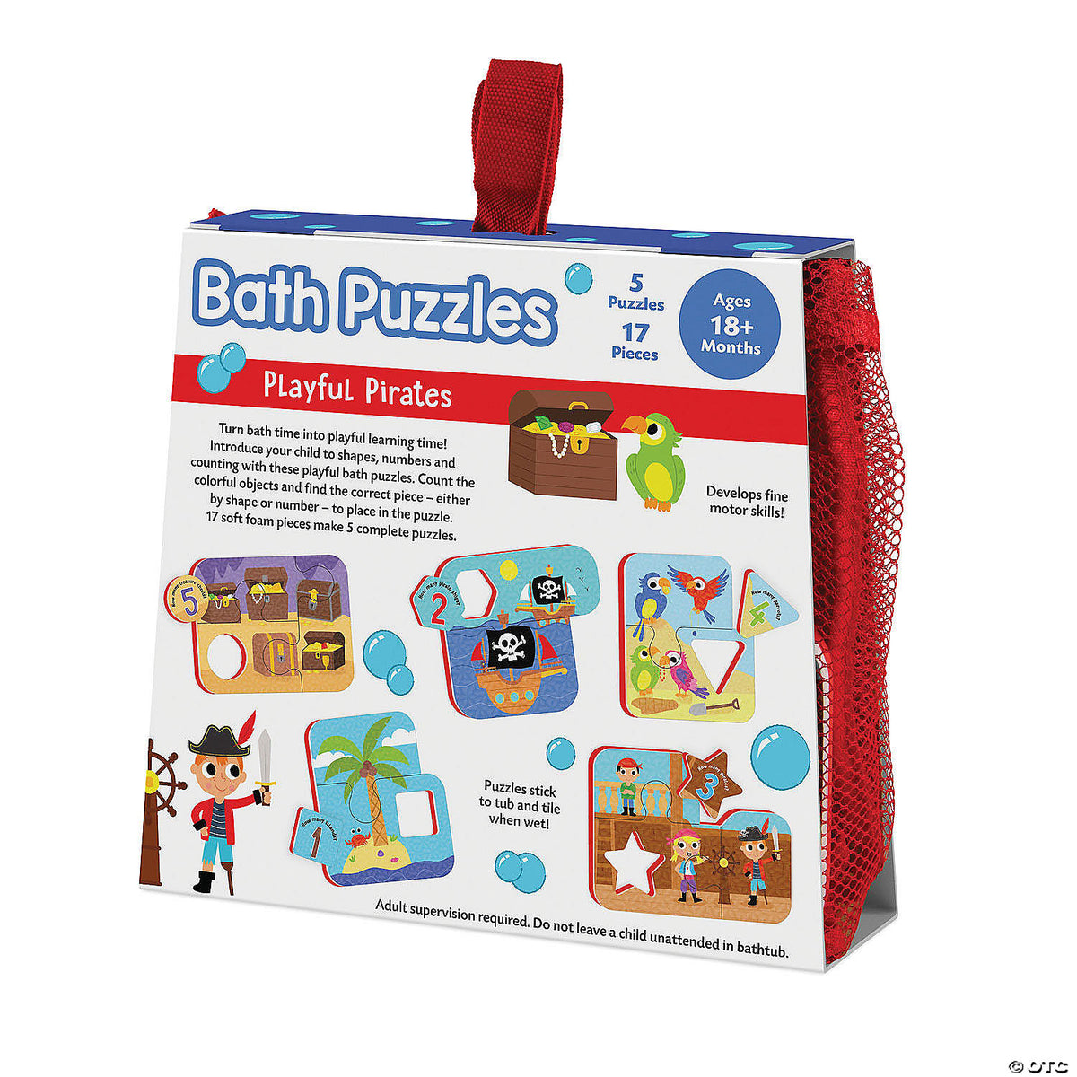 Playful Pirates Bath Puzzles