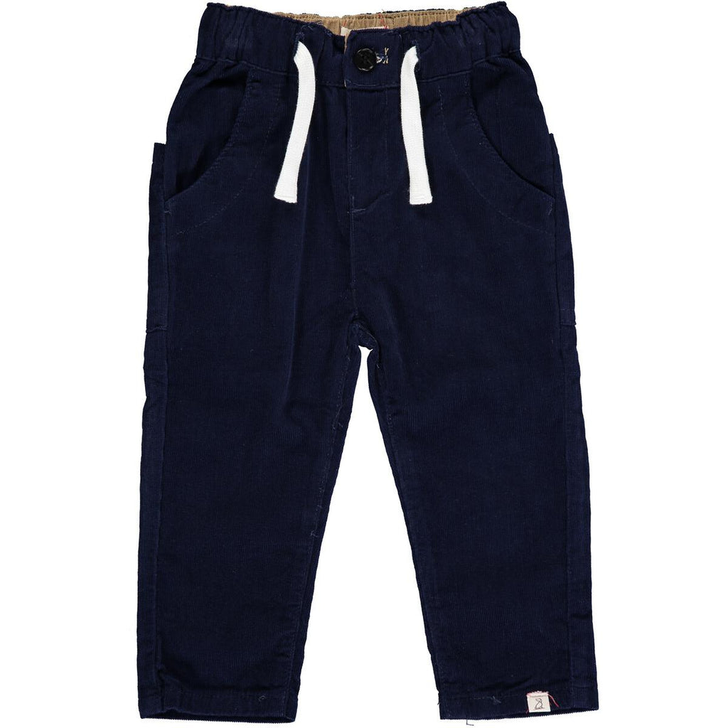 TALLY cord pants - NAVY