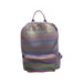 Bari Lynn Lavender Rainbow Croc Backpack