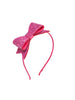 DOUBLE-CRYSTAL-BOW Thin Headband