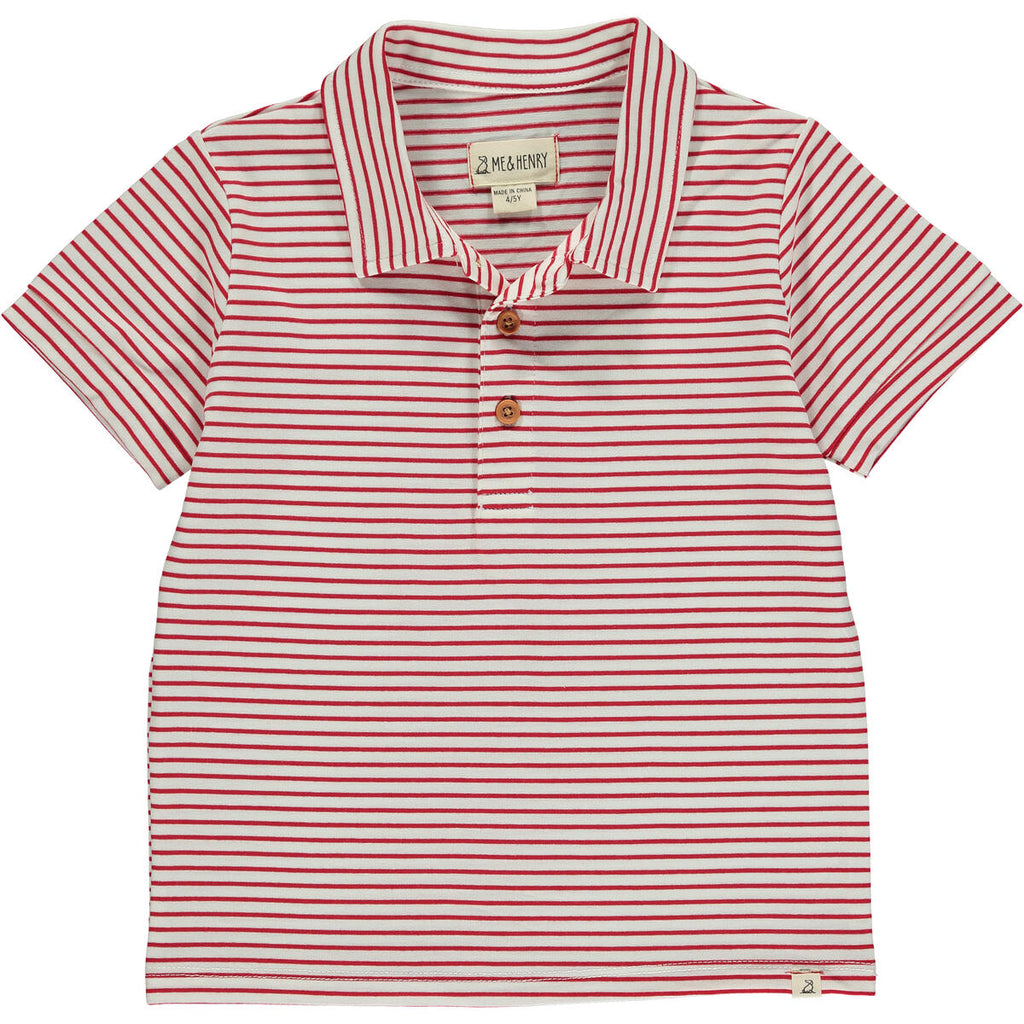 FLAGSTAFF - Red/white polo HB1252c