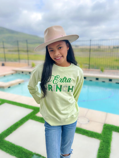 Extra Grinchy sweatshirt