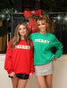 Women's Merry Pearl Sweatshirt - Red