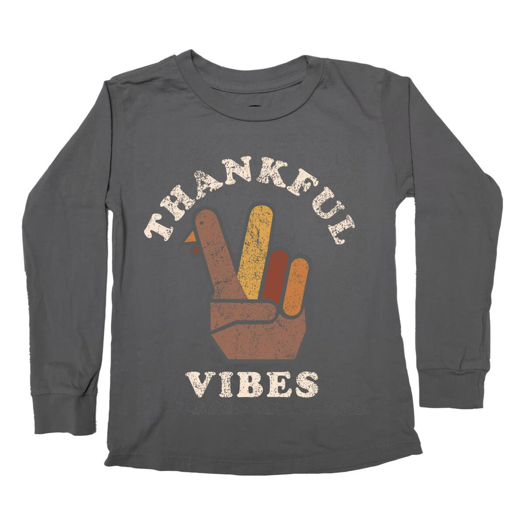 THANKFUL VIBES L/S TEE