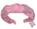 CRYSTALLIZED BOW TAIL KNOT HEADBAND -pink