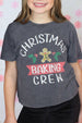 Christmas baking crew holiday graphic tee