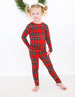 tartan plaid 2-piece pajama