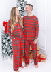 tartan plaid Mom/Dad lounge set