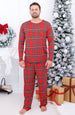 tartan plaid Mom/Dad lounge set