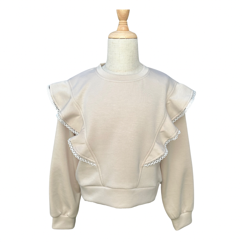Livvy Sweatshirt Beige