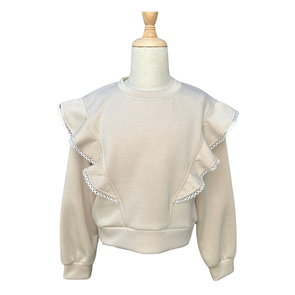 Livvy Sweatshirt Beige