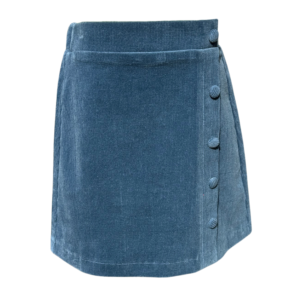 Reese Skirt Dark Cerulean Cord