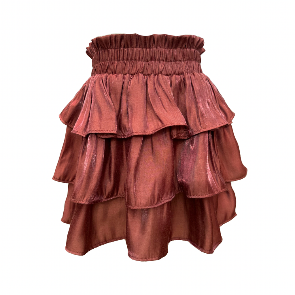 Luna Skirt Chestnut Shimmer