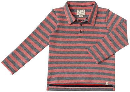 Red and Black MIDWAY Polo (HB1679p)