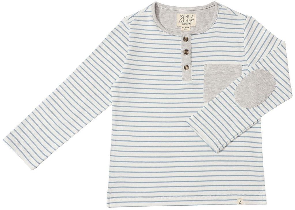 Blue LINDEN Henley (HB1671c)