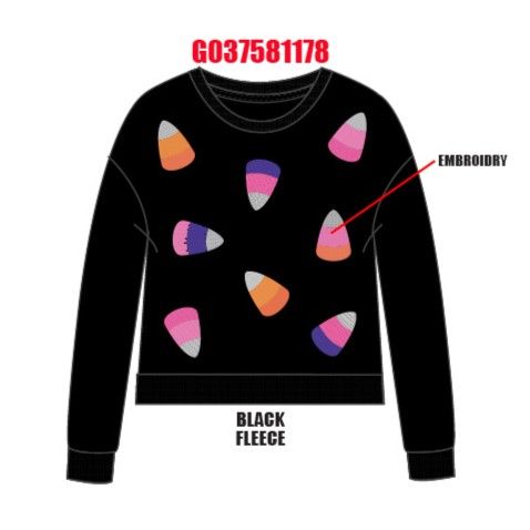 Sequins Candy Corns Sweetheart